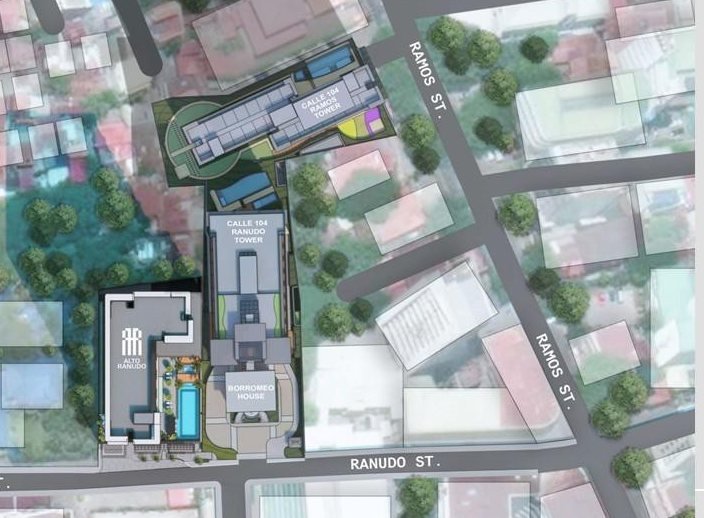 Aerial site view of Alto Ranudo on V. Ranudo Street