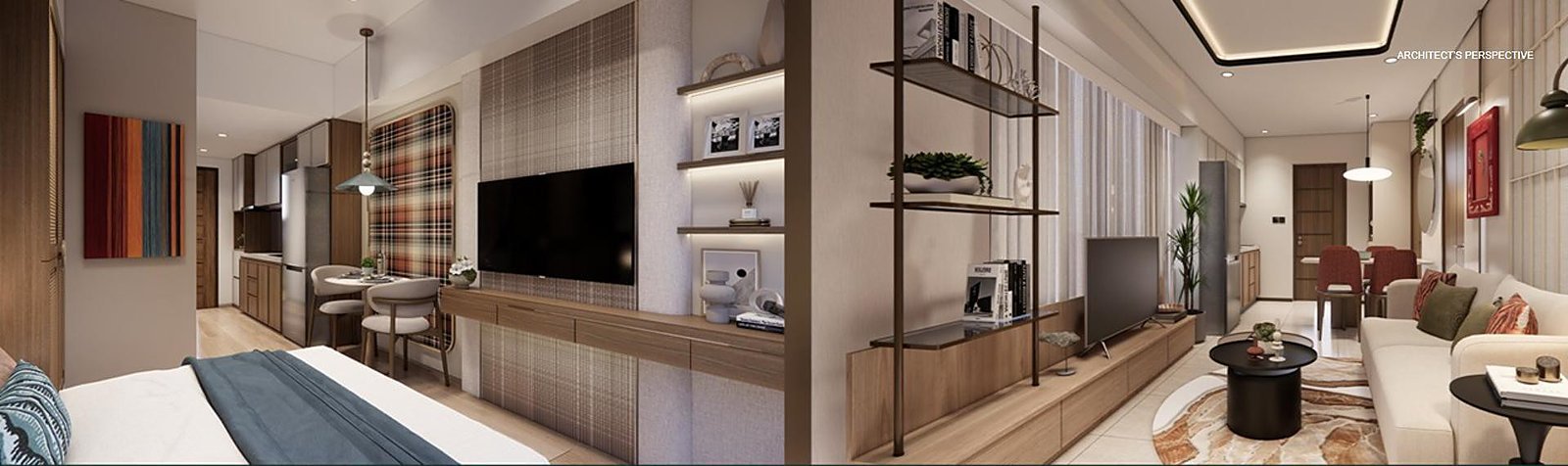 Furnished residential interior at Alto Ranudo